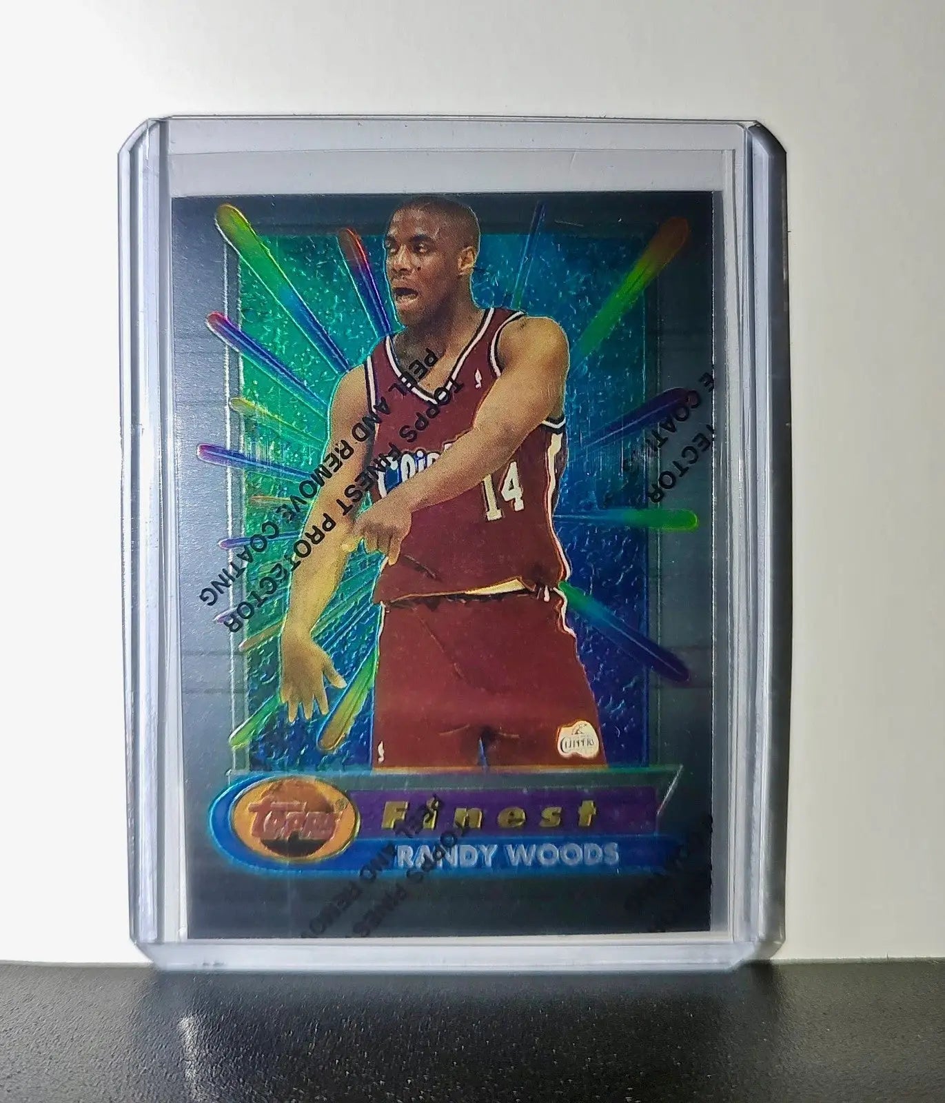 Randy Woods 1994-95 Topps Finest #241 Basketball Card
