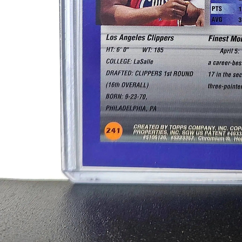 Randy Woods 1994-95 Topps Finest #241 Basketball Card