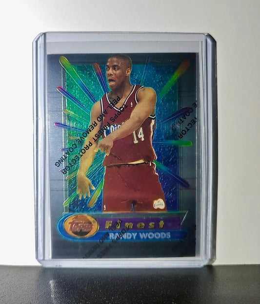 Randy Woods 1994-95 Topps Finest #241 Basketball Card - Basketball Card Single
