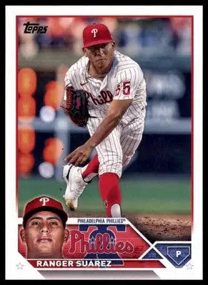 Ranger Suárez 2023 Topps #642 Philadelphia Phillies - Baseball Card Single
