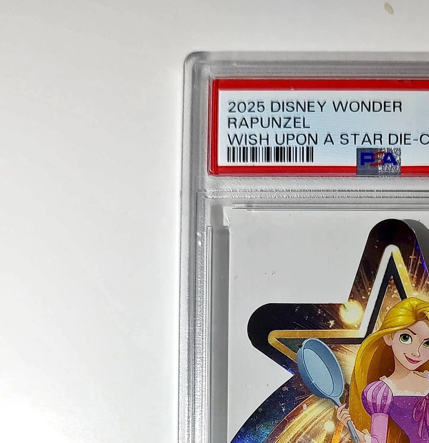 Rapunzel 2025 Topps Chrome Disney #W-16 Wish Upon A Star Die Cut Tangled PSA 9 - Non-Sports Card Single