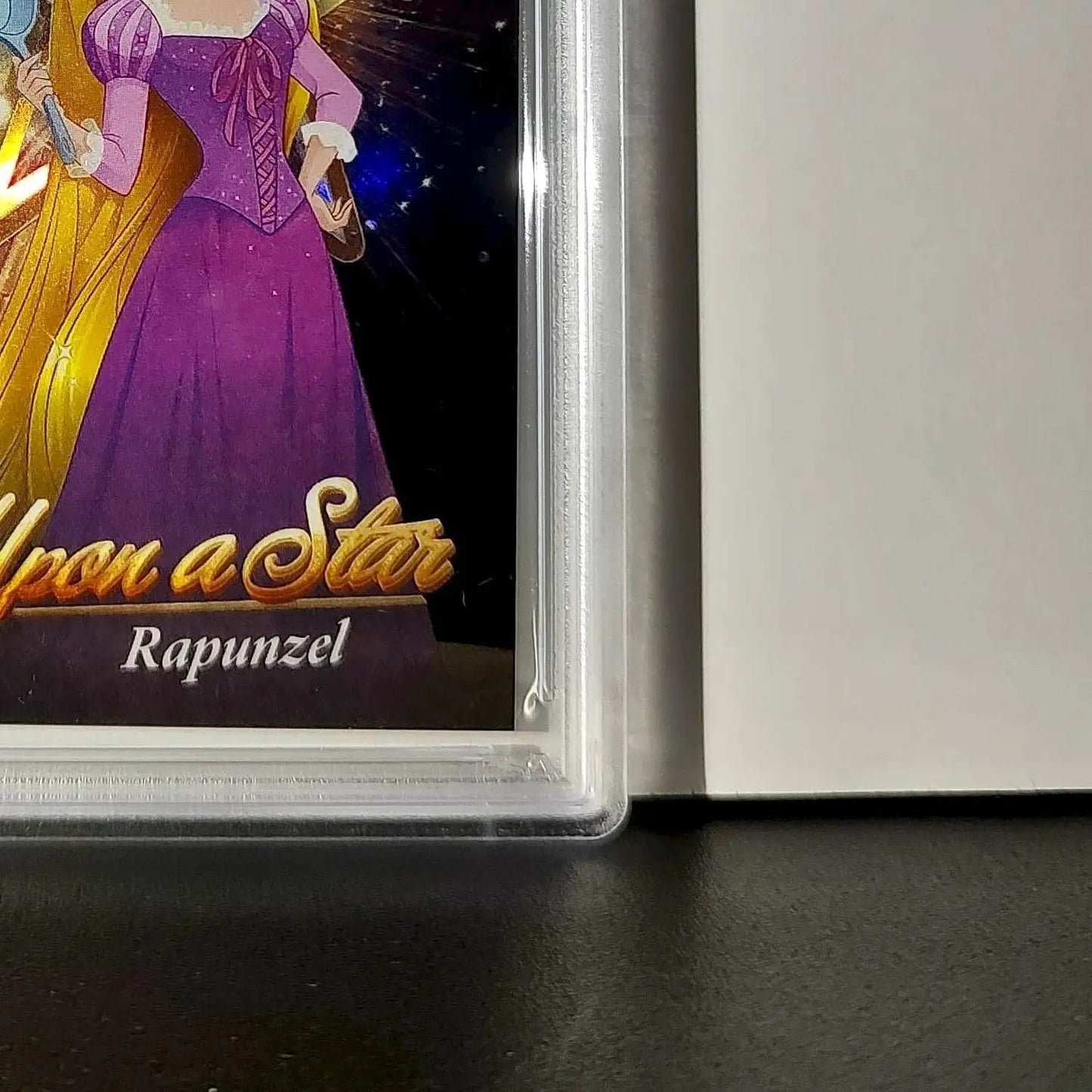 Rapunzel 2025 Topps Chrome Disney #W-16 Wish Upon A Star Die Cut Tangled PSA 9