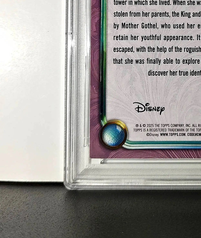 Rapunzel 2025 Topps Disney Cartoon Princess #160 Card Tangled PSA 8 - Non-Sports Card Single