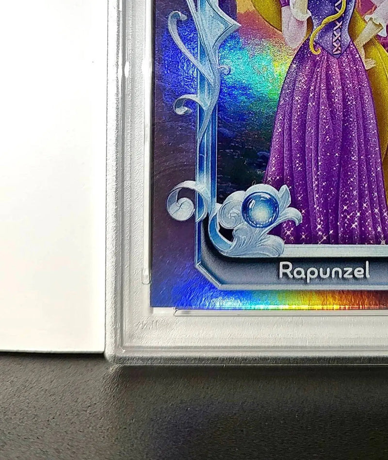 Rapunzel 2025 Topps Disney Cartoon Princess #160 Card Tangled PSA 8