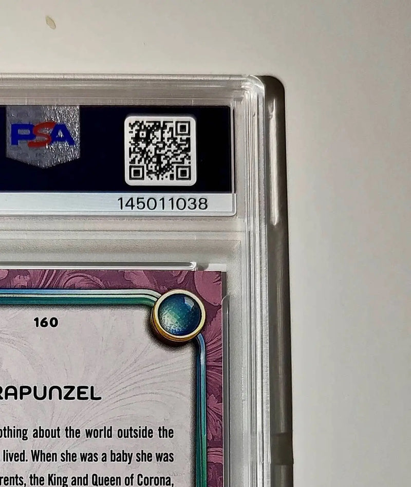 Rapunzel 2025 Topps Disney Cartoon Princess #160 Card Tangled PSA 8 - Non-Sports Card Single