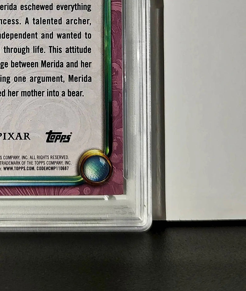 Rapunzel 2025 Topps Disney Cartoon Princess #160 Card Tangled PSA 9 - Non-Sports Card Single