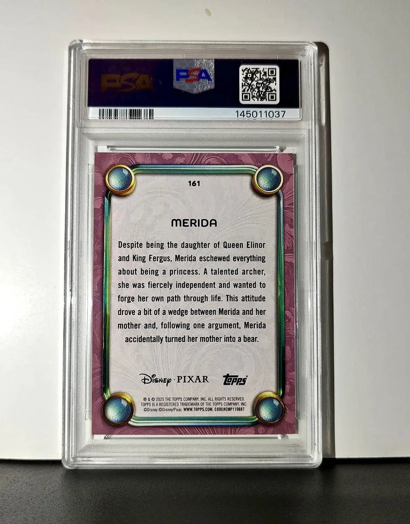 Rapunzel 2025 Topps Disney Cartoon Princess #160 Card Tangled PSA 9 - Non-Sports Card Single