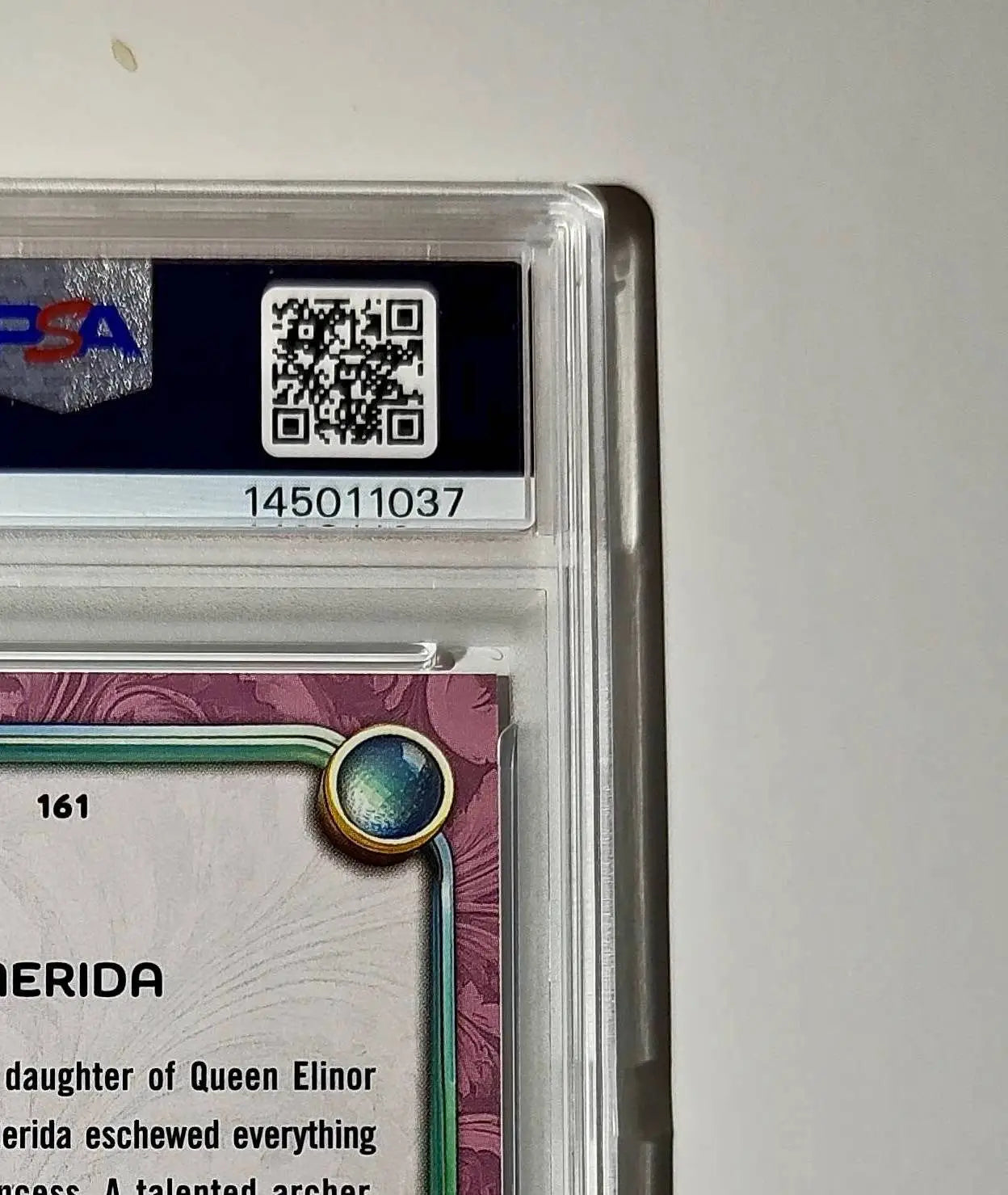 Rapunzel 2025 Topps Disney Cartoon Princess #160 Card Tangled PSA 9 - Non-Sports Card Single