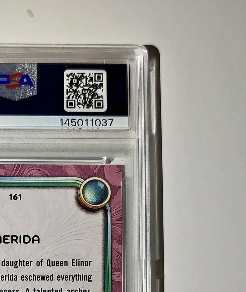 Rapunzel 2025 Topps Disney Cartoon Princess #160 Card Tangled PSA 9 - Non-Sports Card Single