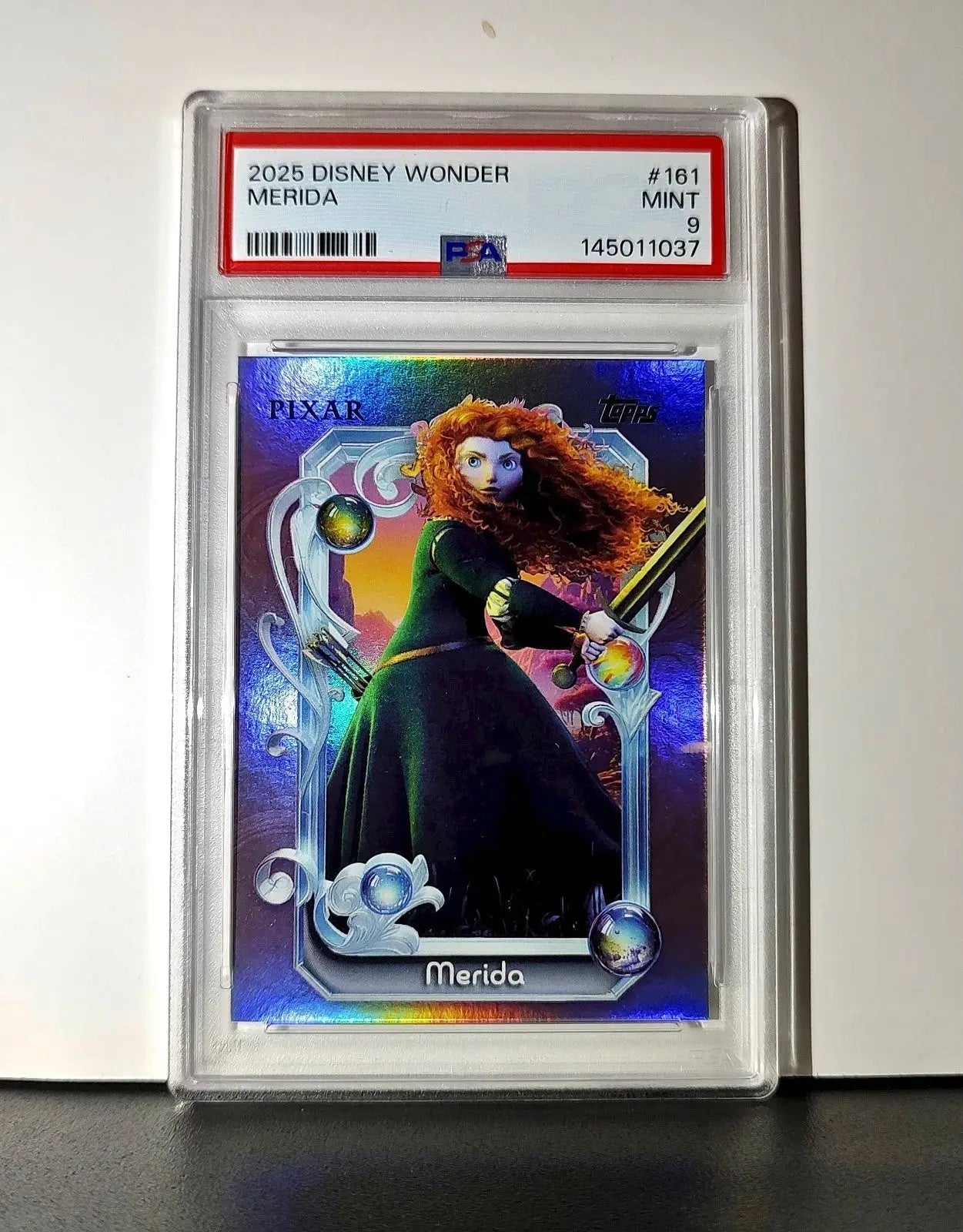 Rapunzel 2025 Topps Disney Cartoon Princess #160 Card Tangled PSA 9 - Non-Sports Card Single