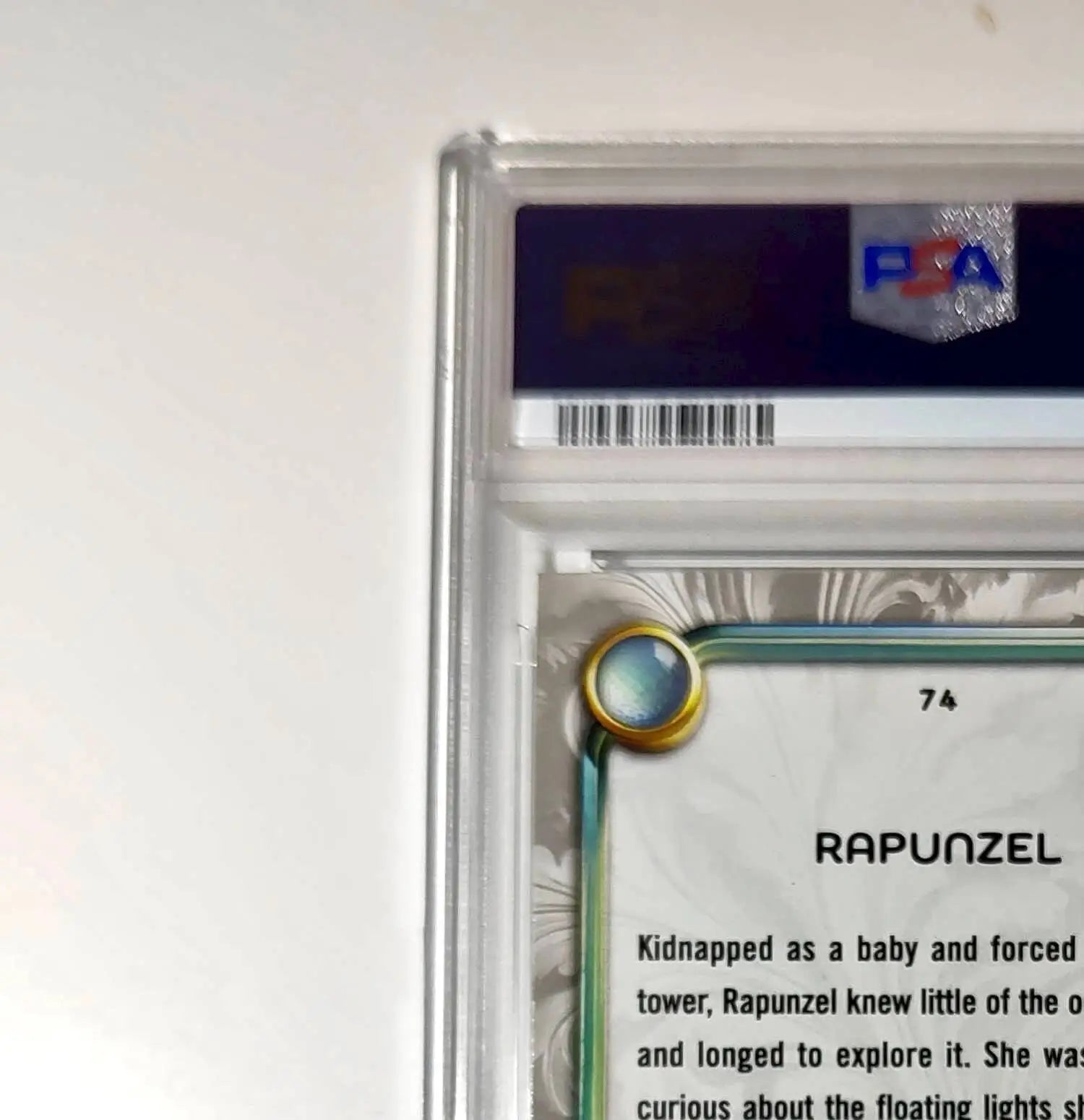 Rapunzel 2025 Topps Disney Wonder #74 Winter Variant Card Tangled PSA 10 - Non-Sports Card Single