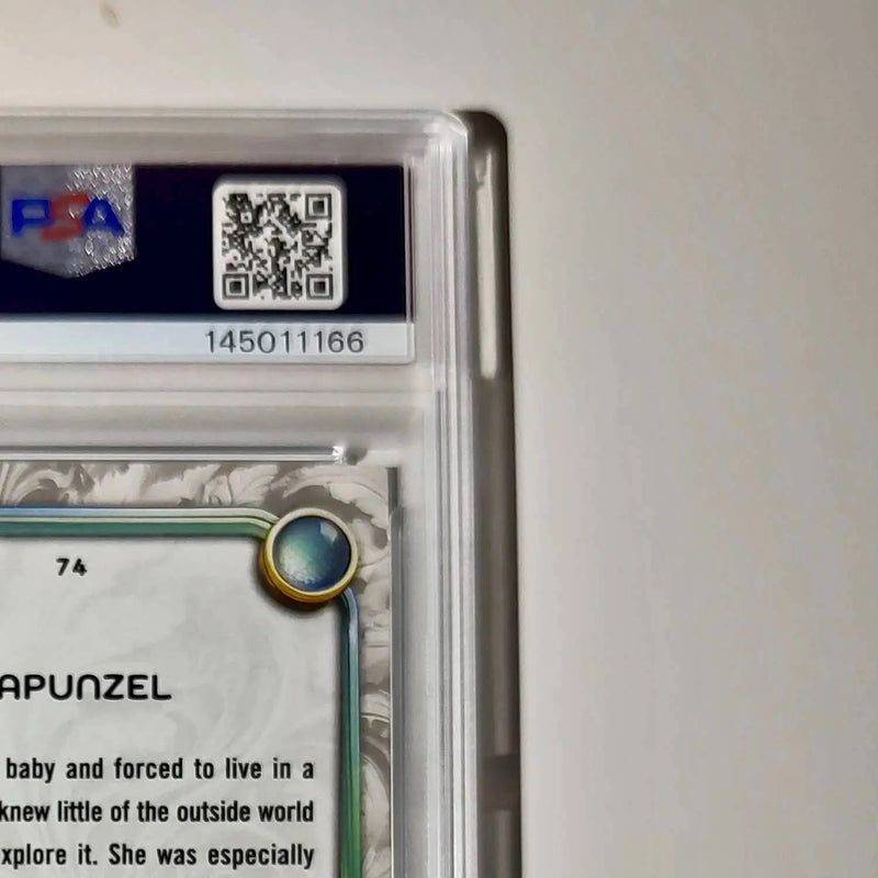 Rapunzel 2025 Topps Disney Wonder #74 Winter Variant Card Tangled PSA 10 - Non-Sports Card Single