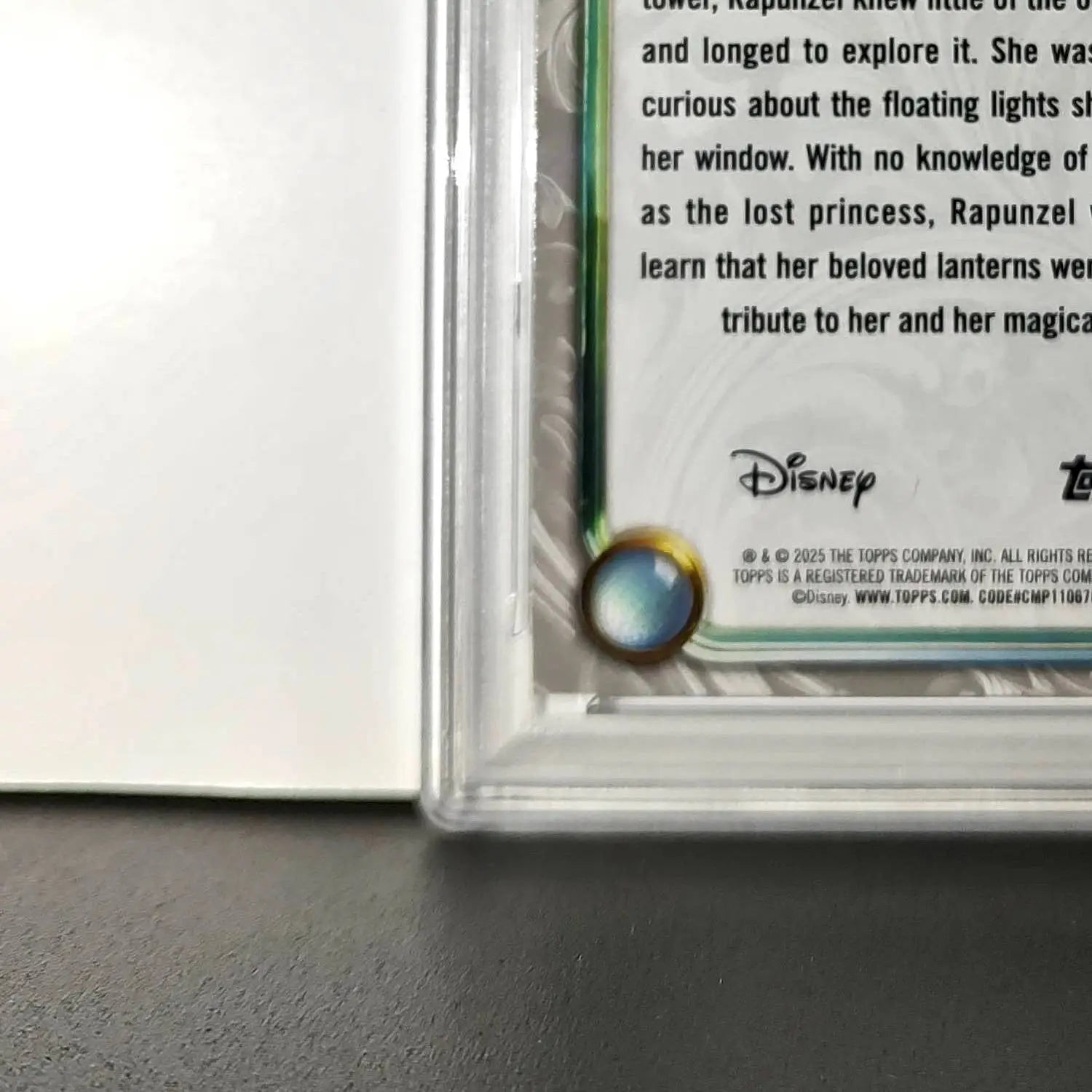 Rapunzel 2025 Topps Disney Wonder #74 Winter Variant Card Tangled PSA 10 - Non-Sports Card Single