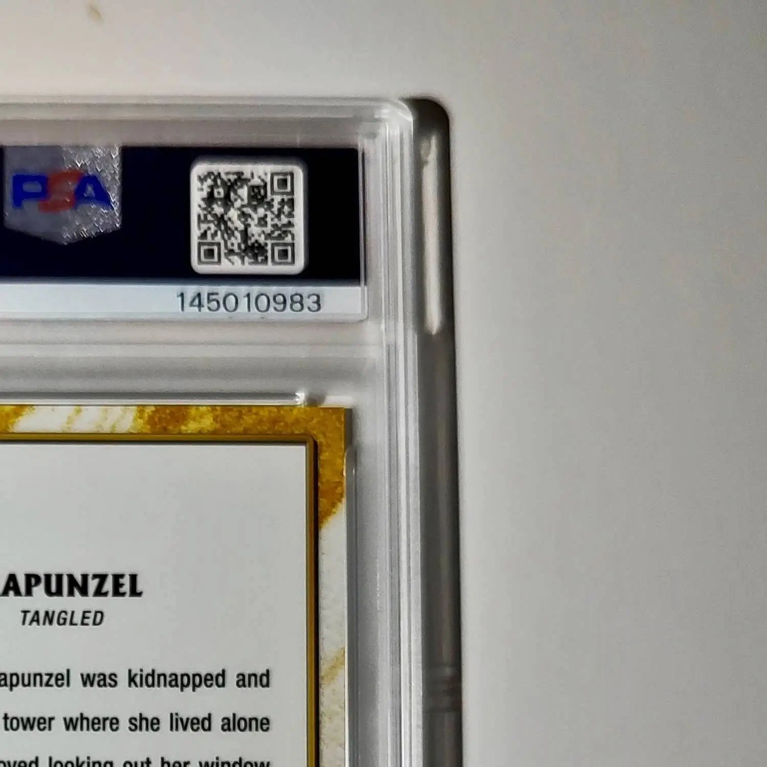 Rapunzel 2025 Topps Shiny Disney Wonder #S-16 Card Tangled PSA 9 - Non-Sports Card Single