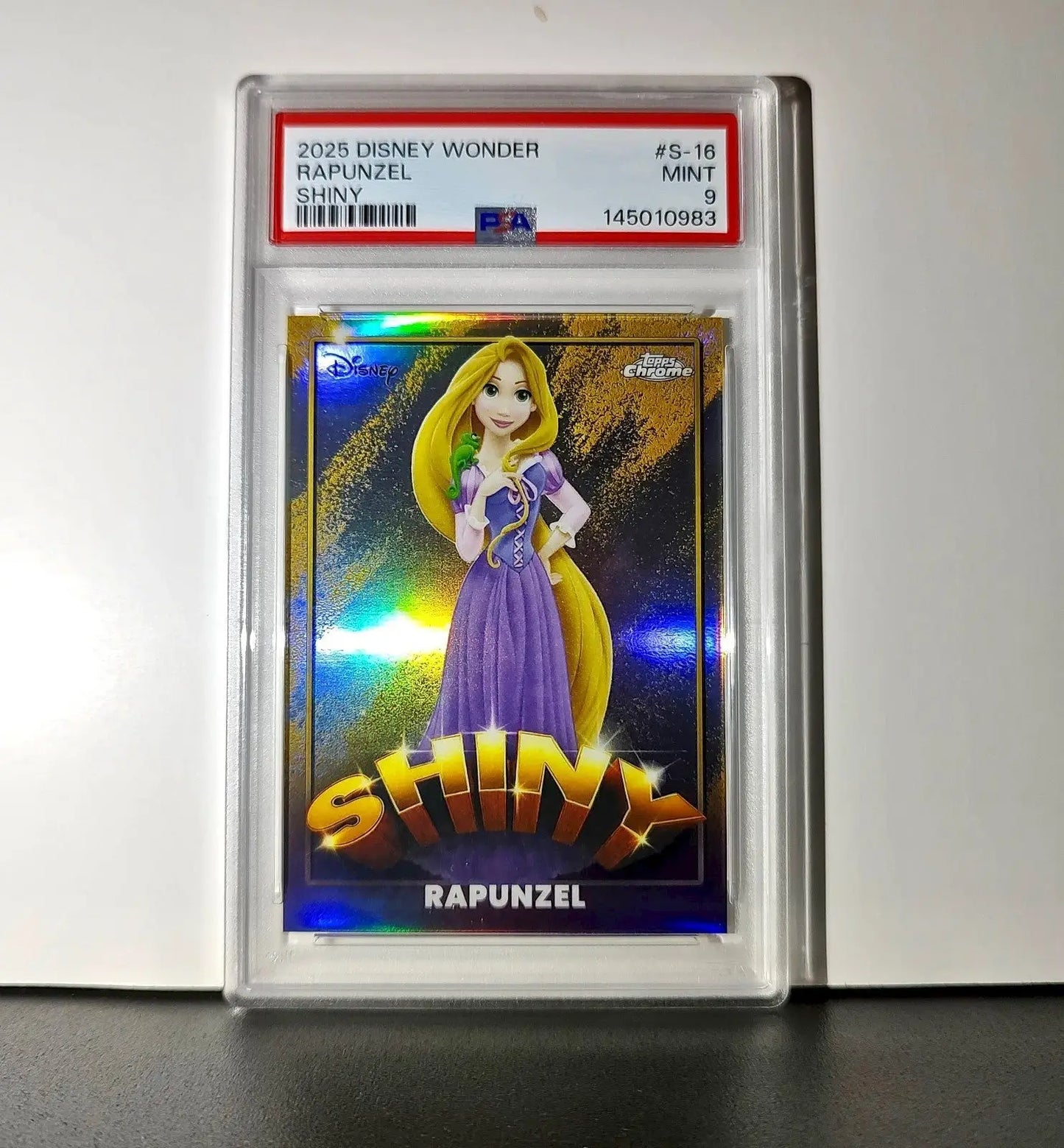 Rapunzel 2025 Topps Shiny Disney Wonder #S-16 Card Tangled PSA 9 - Non-Sports Card Single
