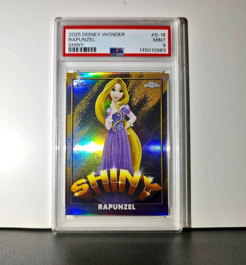 Rapunzel 2025 Topps Shiny Disney Wonder #S-16 Card Tangled PSA 9 - Non-Sports Card Single
