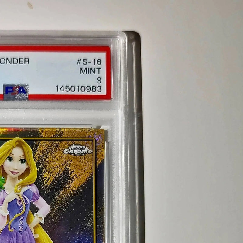 Rapunzel 2025 Topps Shiny Disney Wonder #S-16 Card Tangled PSA 9 - Non-Sports Card Single