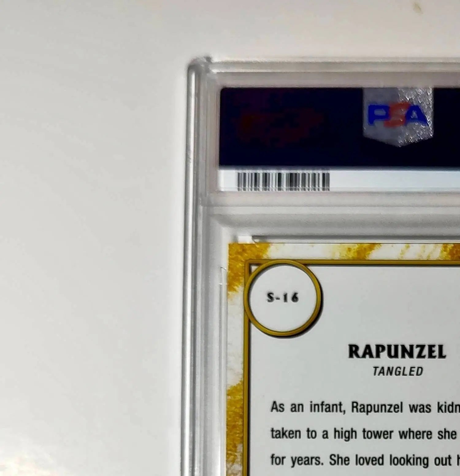 Rapunzel 2025 Topps Shiny Disney Wonder #S-16 Card Tangled PSA 9 - Non-Sports Card Single