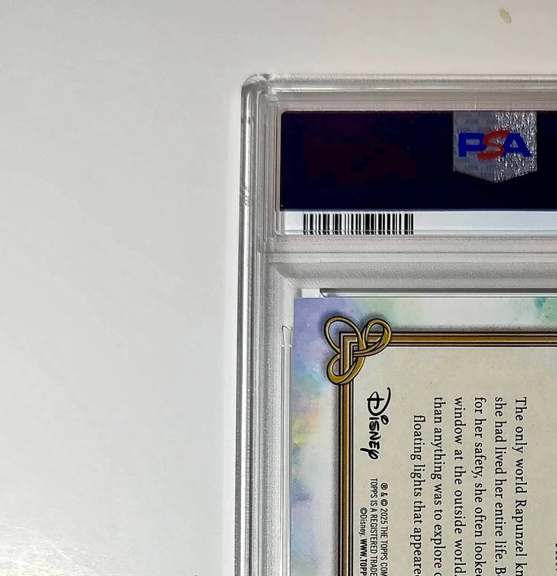Rapunzel’s Tower 2025 Topps Disney #C-15 Card Tangled PSA 9 - Non-Sports Card Single