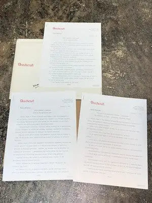 RARE 1983 Beechcraft Starship 1 Airplane Press Release Promo Kit Photo Specs + Other