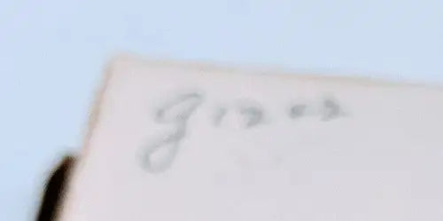 White paper with faint handwriting from Miles Standish circa 1900 Chicago Henry Wadsworth Longfellow
