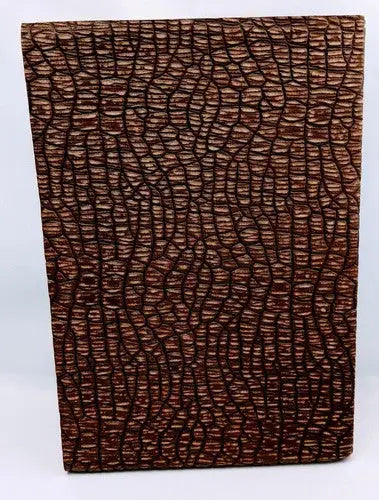 Dark brown textured object from Rare Courtship Of Miles Standish circa 1900 Chicago