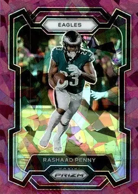 Rashaad Penny - 2023 Panini Prizm - #242 - Purple Ice #/225 SN Football - Football Card Single