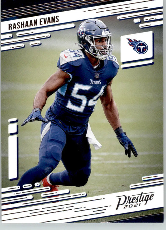 Rashaan Evans - 2021 Panini Prestige - #180 - Football - Football Card Single