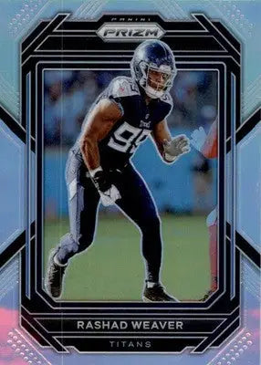 Rashad Weaver - 2022 Panini Prizm - #286 - Silver Football - Football Card Single