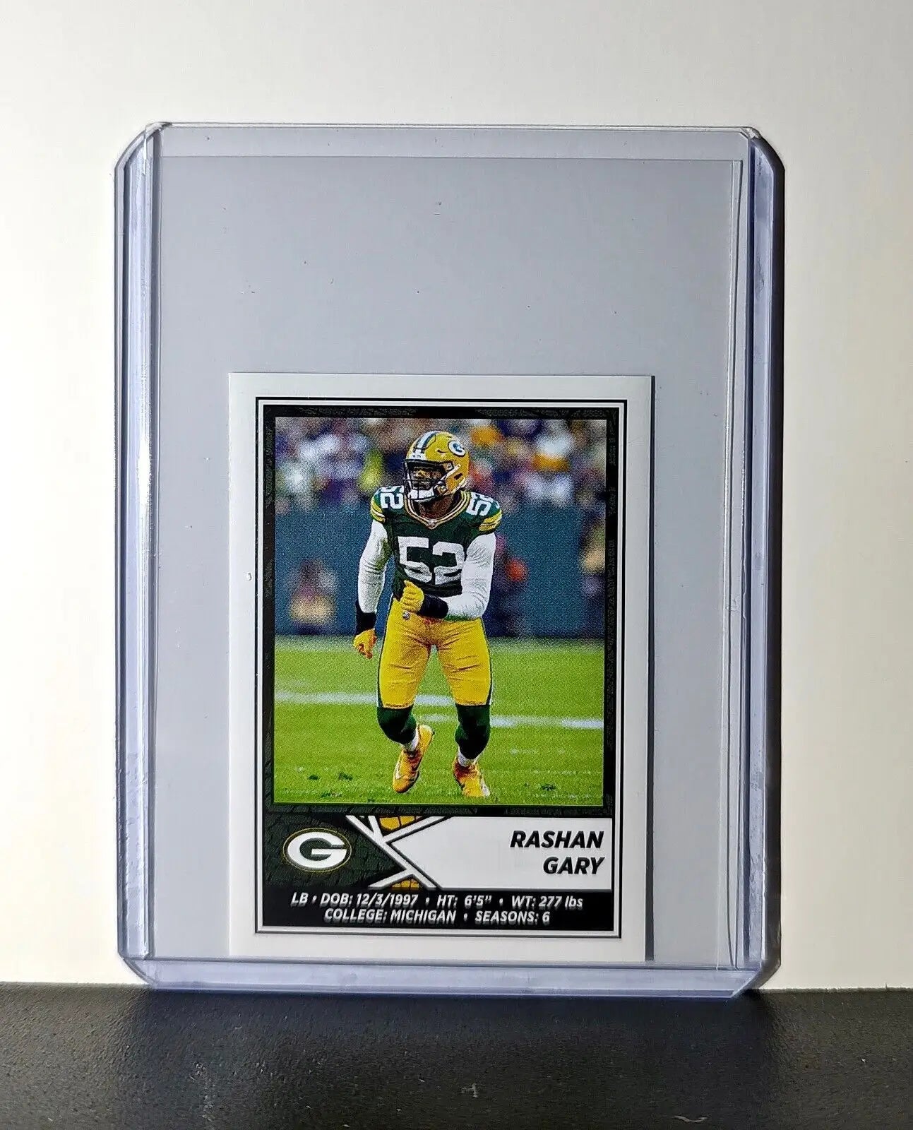 Rashan Gary 2024 Panini NFL Sticker #406 Green Bay Packers