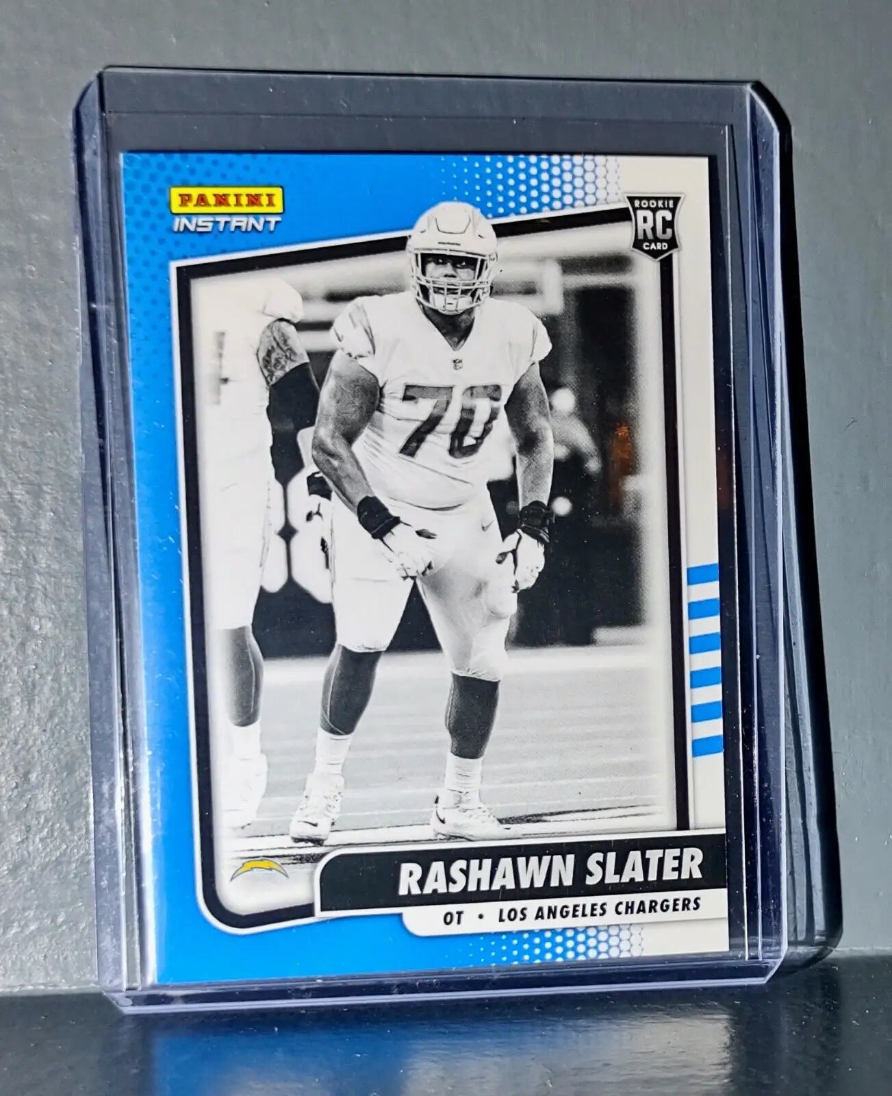 Rashawn Slater 2021 Panini NFL Black and White Rookies #36 Card 1/2728 - Football Card Single
