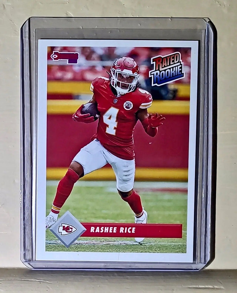 Rashee Rice 2023 Panini NFL Rated Rookie Retro #23 Card Kansas City Chiefs 1/629