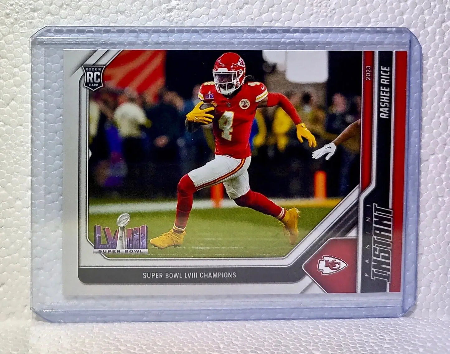 Rashee Rice 2023 Panini NFL Superbowl Champions #7 Card Kansas City Chiefs - Football Card Single