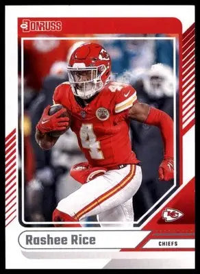Rashee Rice 2024 Donruss #233 Kansas City Chiefs - Football Card Single