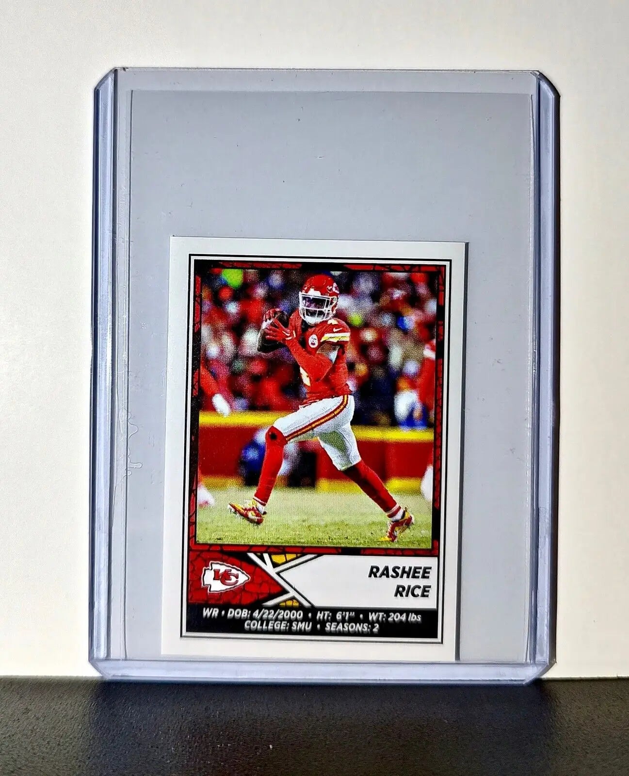Rashee Rice 2024 Panini NFL Sticker #254 Kansas City Chiefs