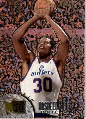Rasheed Wallace - 1995-96 Metal - #208 - RC Basketball - Basketball Card Single