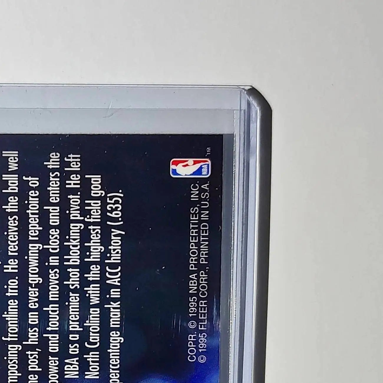 Rasheed Wallace Rookie 1995-96 Flair NBA #R-13 Class of ’95 - Basketball Card Single