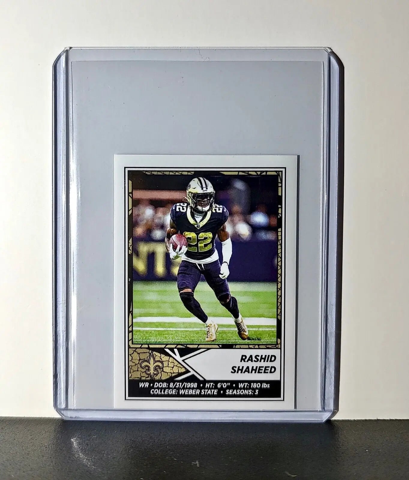 Rashid Shaheed 2024 Panini NFL Sticker #462 New Orleans Saints