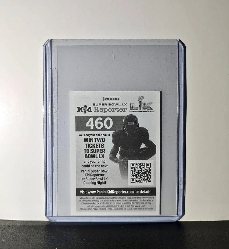 Rashid Shaheed 2025 Panini NFL #460 Sticker New Orleans Saints