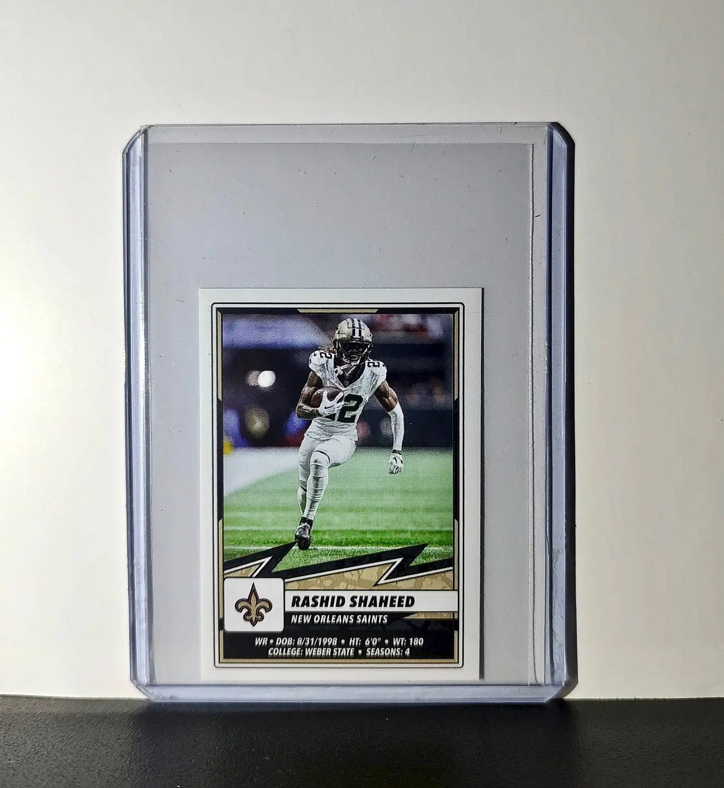 Rashid Shaheed 2025 Panini NFL #460 Sticker New Orleans Saints