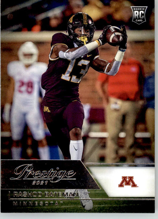Rashod Bateman - 2021 Panini Chronicles Draft Picks - #90 - Football - Football Card Single