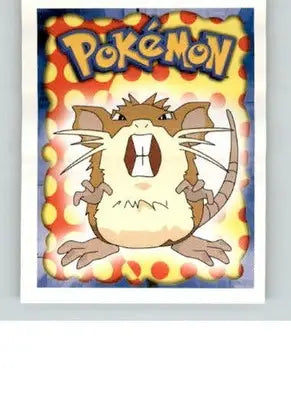 Raticate - 1999 Merlin Pokemon Stickers - #20 - Non_sport - Non-Sports Card Single