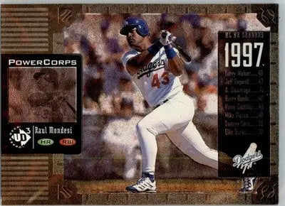 Raul Mondesi - 1998 Upper Deck UD3 - #47 - Baseball - Baseball Card Single