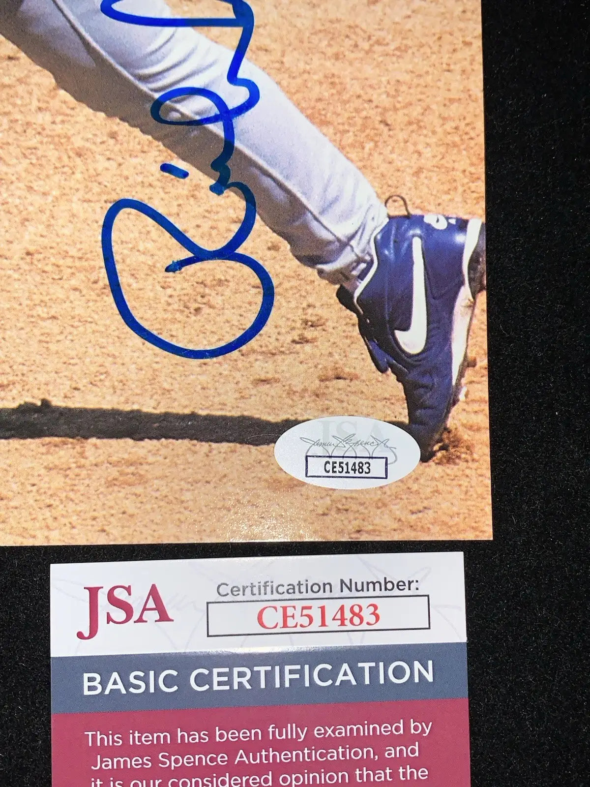 Raul Mondesi Beckett Magazine Auto Dec 1994 Los Angeles Dodgers Cover JSA - Sports Memorabilia (Jerseys balls helmets