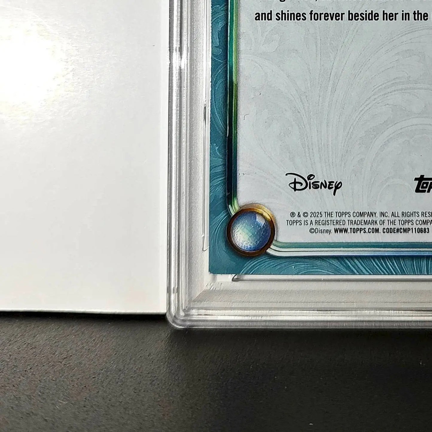 Ray 2025 Topps Disney Wonder #141 Diamond Card The Princess and the Frog PSA 9 - Non-Sports Card Single