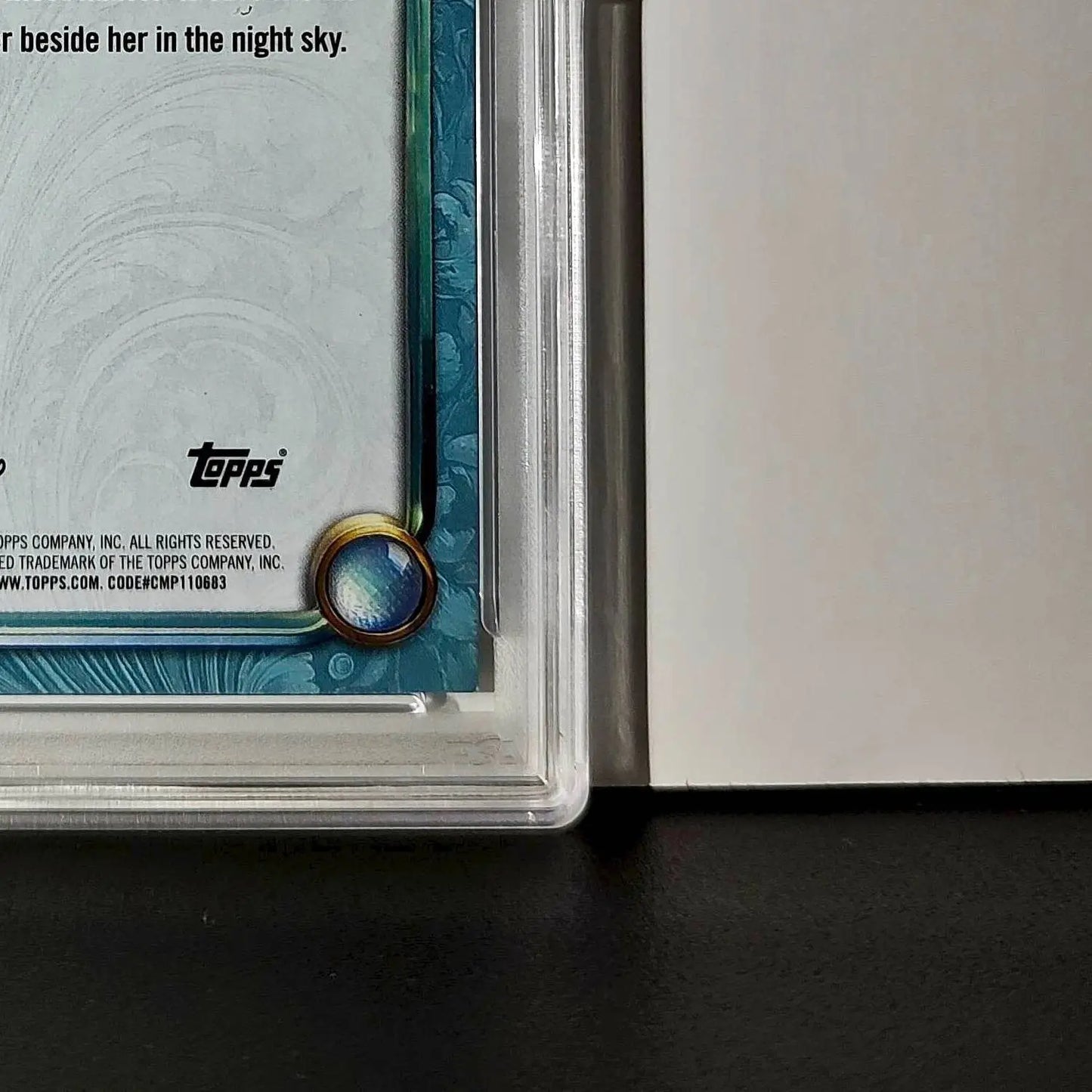 Ray 2025 Topps Disney Wonder #141 Diamond Card The Princess and the Frog PSA 9 - Non-Sports Card Single