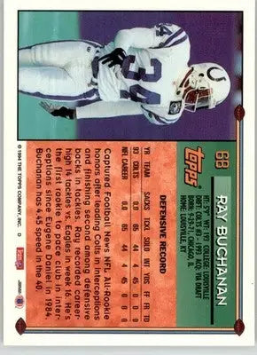 Ray Buchanan - 1994 Topps - #68 - Special Effects Football - Football Card Single
