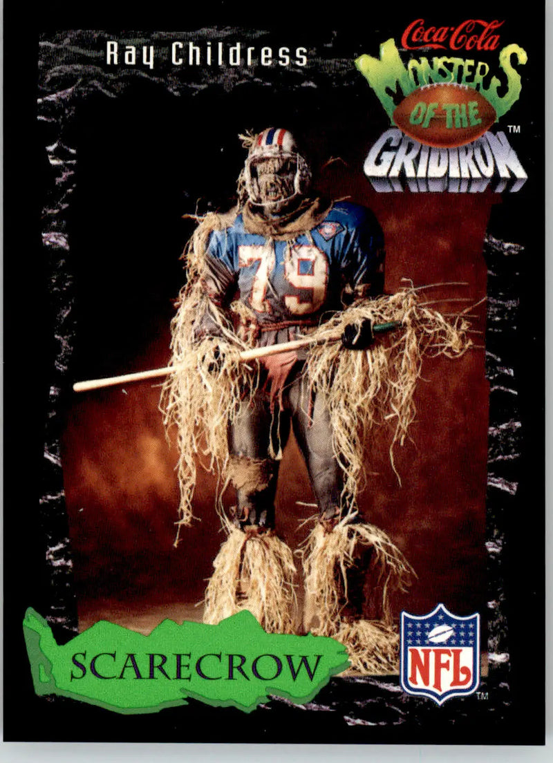 Ray Childress - 1994 Coca-Cola Monsters of the Gridiron - #12 - Football - Football Card Single