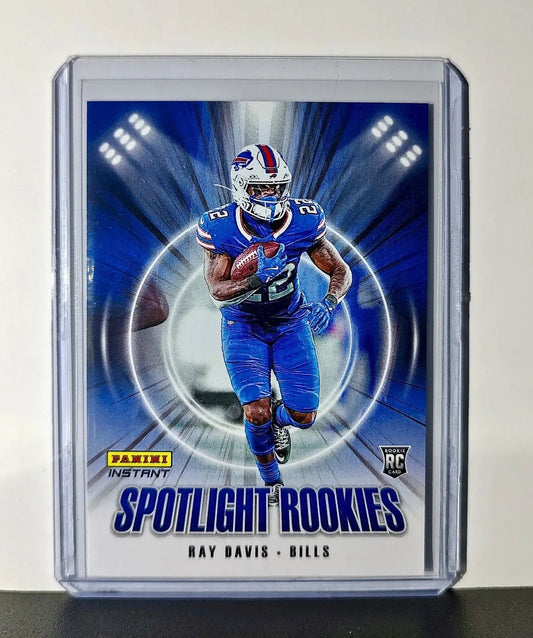 Ray Davis Rookie 2024 Panini Spotlight Rookies NFL #10 Football Bills 1 of 1426 - Football Card Single