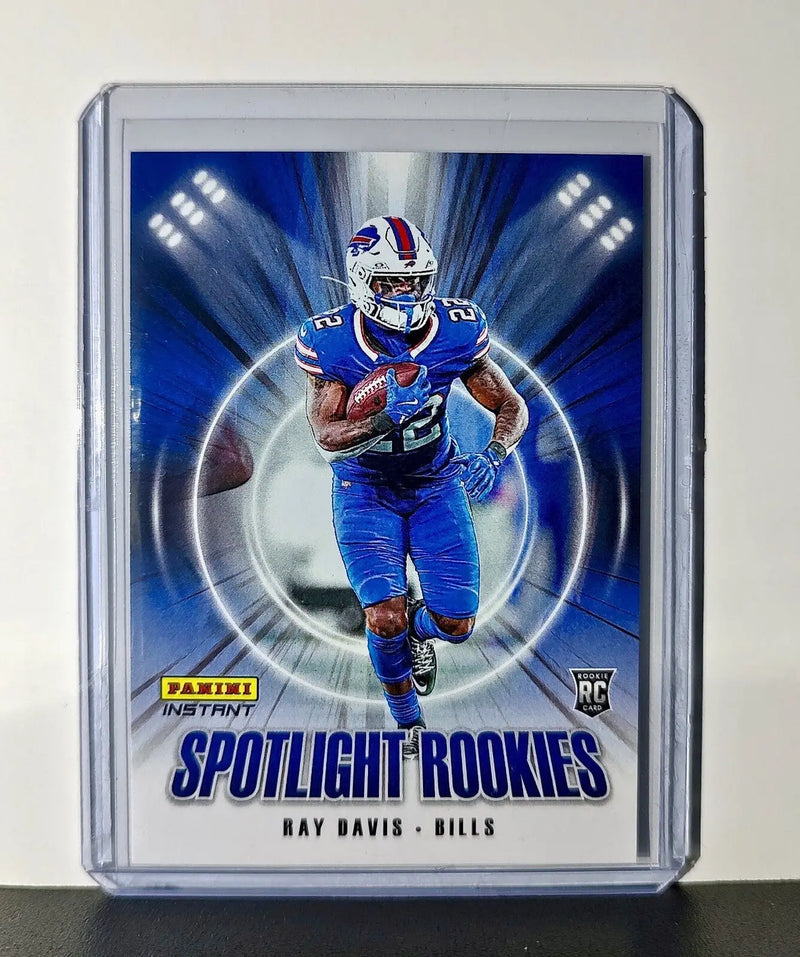 Ray Davis Rookie 2024 Panini Spotlight Rookies NFL #10 Football Bills 1 of 1426